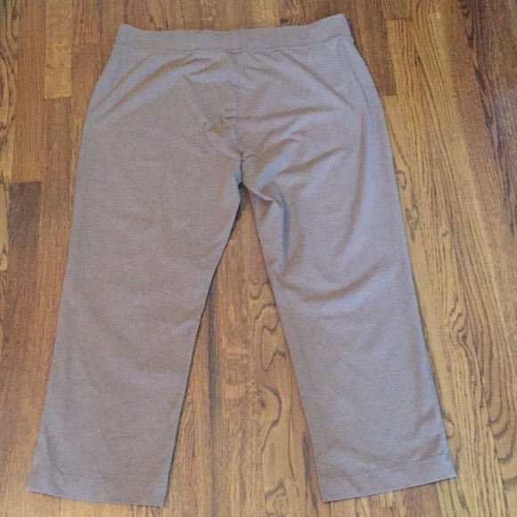 NWOT Land’s End Brown Elastic Waist Pants - Picture 4 of 5